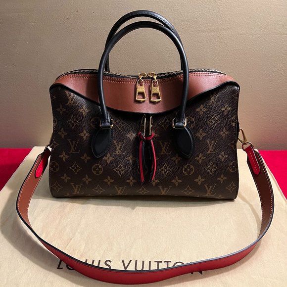 Authentic Louis Vuitton Monogram Tuileries with Black Handles - Picture 2 of 16